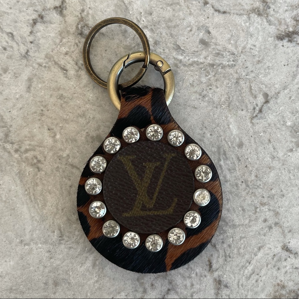 Keep It Gypsy Upcycled Embellished Keychain
